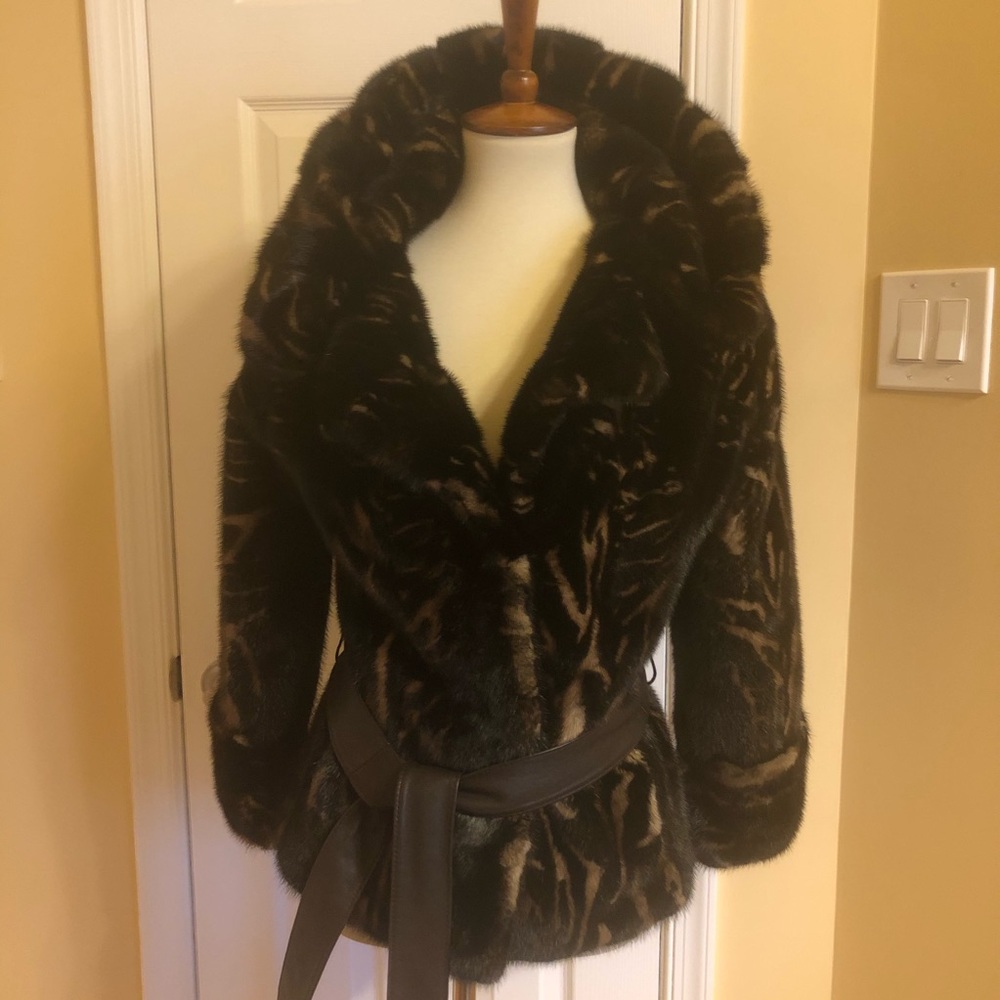 Real Mink fur jacket. Geniuine high quality mink.